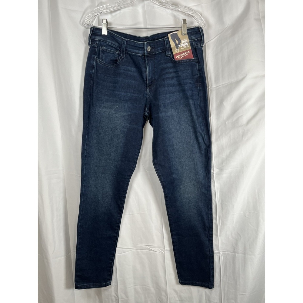 NWT Arizona Jean Co Women Epic Jegging Jeans‎ Size 13 Slimmest Fit Through Hip